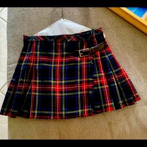 Dolce & Gabbana Tartan Wrap mini skirt - Size 44